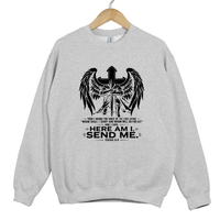 Load image into Gallery viewer, Here Am I Send Me - Christian Missionary Sweatshirt