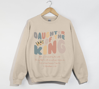 Load image into Gallery viewer, Daughter Of The King - Sweatshirt
