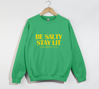 Load image into Gallery viewer, Be Salty Stay Lit - Christian Sweatshirt