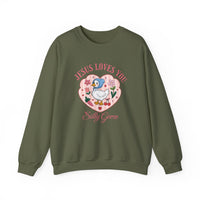Load image into Gallery viewer, Jesus Loves You Silly Goose, Christian Sweatshirt, Cute Christian, Funny Gift for Christian