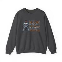 Load image into Gallery viewer, Daughter of a King, Christian Sweatshirt, Woman of God Armor of Faith, Christian Mom Gift