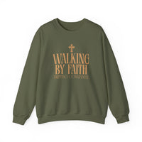 Load image into Gallery viewer, Walking by Faith Tripping Constantly, Funny Christian Sweatshirt, Gift for Christian, Religious Sweater
