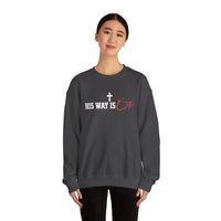 Load image into Gallery viewer, His Way Is Better Christian Sweatshirt, Faith Shirt Unisex, Jesus Cross Gift
