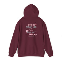 Load image into Gallery viewer, God is Within her, She will not fall - Hoodie
