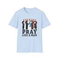 Load image into Gallery viewer, Pray Like A Man, Christian Saints T-shirt, Jesus and Disciples, Faith Shirt, Catholic Easter Church Gift for Men
