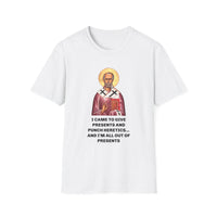 Load image into Gallery viewer, St Nicholas Funny Meme Unisex Tee
