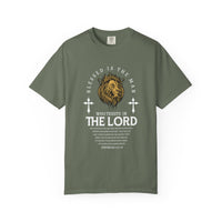 Load image into Gallery viewer, Blessed Is The Man Father's Day Gift -Comfort Colors Men's Tee