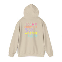 Load image into Gallery viewer, God Is Within Her Hoodie, Comfort Colors Shirt, Christian Bible Verse Sweatshirt, Coquette Jesus, Faith Based Christian Sweatshirt