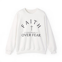 Load image into Gallery viewer, Faith Over Fear, Christian Sweatshirt, Faith Shirt, Bible Verse Shirt, Christian Gifts