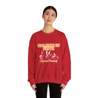 Load image into Gallery viewer, Walking by Faith, Tripping Constantly Sweatshirt, Christian Crewneck, Religious Pullover, Christian Gift, Religious Clothing
