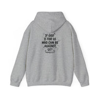 Load image into Gallery viewer, If God Is For Us, Who Can Be Against Us - Front And Back Printed Hoodie
