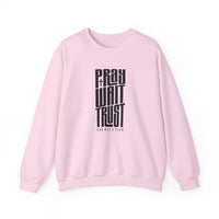 Load image into Gallery viewer, Pray Wait Trust, God Has A Plan, Prayer Sweatshirt, Christian Sweatshirt, Jesus Lover Shirt, Christian Gift