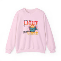 Load image into Gallery viewer, This Little Light of Mine, Mental Health Sweatshirt, Emotional Dumpster Fire Shirt, Funny Sweatshirt