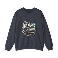 Load image into Gallery viewer, The Lord Is My Shepherd - Women&#39;s Dark Sweatshirt
