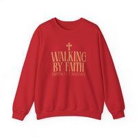 Load image into Gallery viewer, Walking by Faith Tripping Constantly, Funny Christian Sweatshirt, Gift for Christian, Religious Sweater
