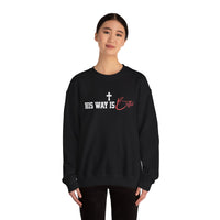Load image into Gallery viewer, His Way Is Better Christian Sweatshirt, Faith Shirt Unisex, Jesus Cross Gift
