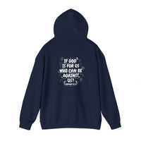 Load image into Gallery viewer, If God Is For Us, Who Can Be Against Us - Front And Back Printed Hoodie
