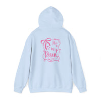 Load image into Gallery viewer, He Is Risen - Easter Hoodie Back and Front Print
