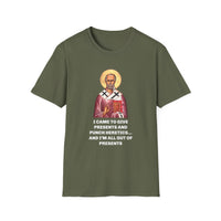 Load image into Gallery viewer, St Nicholas Funny Meme Unisex Tee

