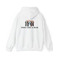 Load image into Gallery viewer, Pray Like a Man, Christian Easter Hoodie, Jesus Hoodie, Gift for Him, Father's Day Gift, Christian Men