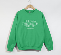 Load image into Gallery viewer, The Way, The Truth, The Life - Christian Sweatshirt