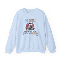 Load image into Gallery viewer, He Turns Graves Into Gardens, Christian Sweatshirt, Faith Shirt, Bible Verse, Jesus Shirt