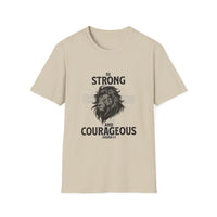 Load image into Gallery viewer, Be Strong And Courageous - Christian Men Shirt