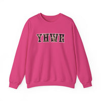Load image into Gallery viewer, YHWH Camo Sweatshirt, Every Breath Speaks His Name Shirt, Preppy Christian Faith, YHWH Lungs, Faith Church Sweatshirt
