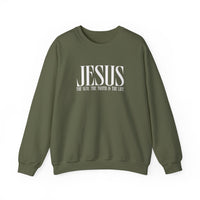 Load image into Gallery viewer, Jesus The Way The Truth The Life, Christian Sweatshirt, Jesus Shirt, Bible Verse Shirt