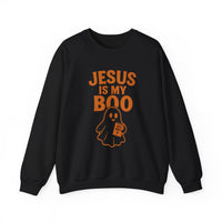 Load image into Gallery viewer, Jesus Is My Boo Shirt | Cute Christian Halloween Ghost Bible Fall Tee
