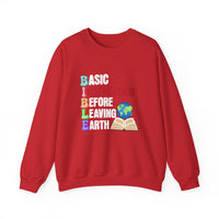 Load image into Gallery viewer, Bible Acronym Christian Sweatshirt, Basic Instructions Before Leaving Earth, Faith Shirt Pullover Gift