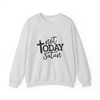 Load image into Gallery viewer, Not Today Satan - Women&#39;s Sweatshirt
