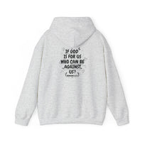Load image into Gallery viewer, If God Is For Us, Who Can Be Against Us - Front And Back Printed Hoodie
