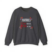 Load image into Gallery viewer, America God Shed His Grace, Patriotic Christian Shirt,  4th of July Shirt, Jesus Sweatshirt