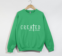 Load image into Gallery viewer, Created With A Purpose - Christian Sweatshirt