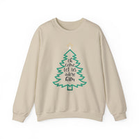 Load image into Gallery viewer, Oh Come Let Us Adore Him - Christmas Sweatshirt
