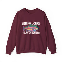 Load image into Gallery viewer, Fishing License - Heaven Issued Sweatshirt
