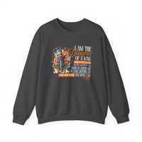 Load image into Gallery viewer, Daughter of a King, Christian Sweatshirt, Floral Women Faith Shirt, Christian Mom Gift