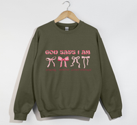 Load image into Gallery viewer, God Says I Am Strong, Worthy, Loved, Enough - Christian Sweatshirt
