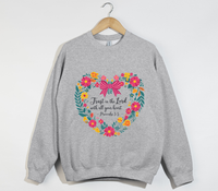 Load image into Gallery viewer, Trust In The Lord With All Your Heart - Christian Sweatshirt
