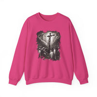 Load image into Gallery viewer, Crucifixion of Jesus, Easter Shirt, Christian Sweatshirt, Jesus Cross Shirt, Faith Shirt