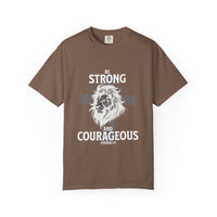 Load image into Gallery viewer, Be Strong And Courageous Christian Men Shirt - Comfort Colors Tee