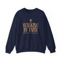 Load image into Gallery viewer, Walking by Faith Tripping Constantly, Funny Christian Sweatshirt, Gift for Christian, Religious Sweater
