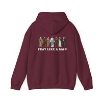Load image into Gallery viewer, Pray Like a Man, Christian Easter Hoodie, Jesus Hoodie, Gift for Him, Father's Day Gift, Christian Men