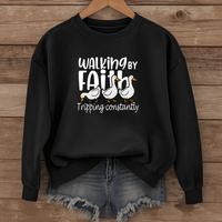 Load image into Gallery viewer, Walking by Faith - Tripping Constantly Goose Themed Shirt
