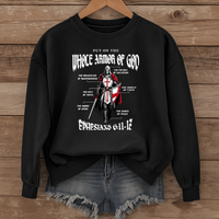 Load image into Gallery viewer, Whole Armor of God, Ephesians 6:11-17, Christian Sweatshirt, Faith Shirt, Bible Verse
