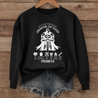 Load image into Gallery viewer, Armor of God, Ephesians 6:10, Christian Sweatshirt, Faith Shirt, Bible Verse