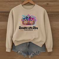 Load image into Gallery viewer, Daughter Of The King - Christian Sweatshirt