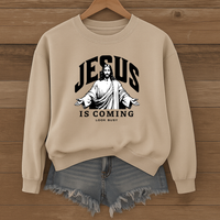 Load image into Gallery viewer, Jesus Is Coming Look Busy - Unisex Christian sweatshirt