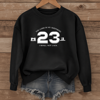 Load image into Gallery viewer, Psalm 23, The Lord Is My Shepherd, Christian Sweatshirt, Bible Verse Shirt